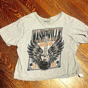 Nashville road trip 1981 cropped T-shirt